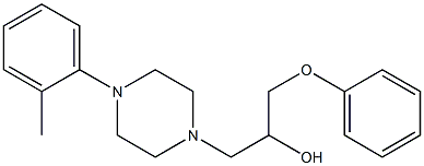 4-(2-메틸페닐)-α-(페녹시메틸)-1-피페라진에탄올