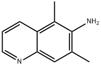 6-Quinolinamine,5,7-dimethyl-(9CI) Struktur