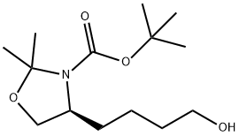 (R)-tert-butyl 4-(4-hydroxybutyl)-2,2-diMethyloxazolidine-3-carboxylate|