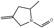 1-Pyrrolidinecarboxaldehyde,2-methyl-4-methylene-(9CI) 结构式