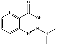 2-Pyridinecarboxylicacid,3-(3,3-dimethyl-1-triazenyl)-(9CI) Structure