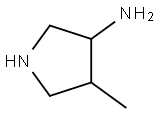 3-Pyrrolidinamine,4-methyl-(9CI) Struktur