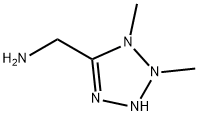N,N-二甲基-1-(2H-四唑-5-基)甲胺 结构式