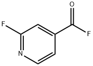 4-Pyridinecarbonylfluoride,2-fluoro-(9CI) Struktur