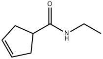 3-Cyclopentene-1-carboxamide,N-ethyl-(9CI)|