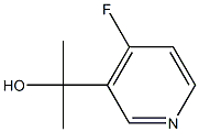 3-Pyridinemethanol,4-fluoro-alpha,alpha-dimethyl-(9CI) 结构式