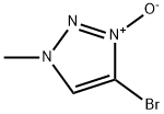 3-Methyl-5-broMo-1,2,3-triazole-1-o×ide Structure