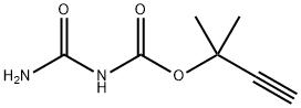 3-Butyn-2-ol,2-methyl-,allophanate(6CI) 结构式