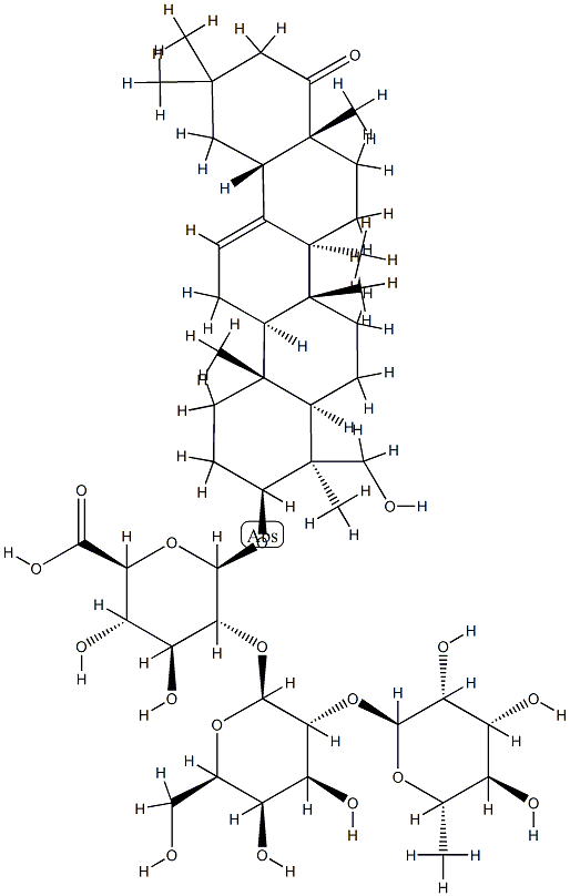 大豆皂苷BE,117210-14-7,结构式