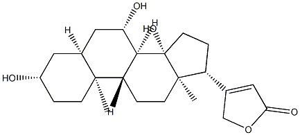 1173-21-3 3β,7β,14-Trihydroxy-5β-card-20(22)-enolide