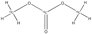 Dimethyl  carbonate-13C3 化学構造式
