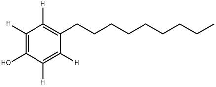 4-Nonylphenol-2,3,5,6-d4 Struktur