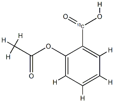 Aspirin-carboxyl-13C|阿司匹林-羧基-13C