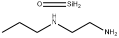 3-(ETHYLENEDIAMINO)PROPYL-FUNCTIONALIZED SILICA GEL 化学構造式