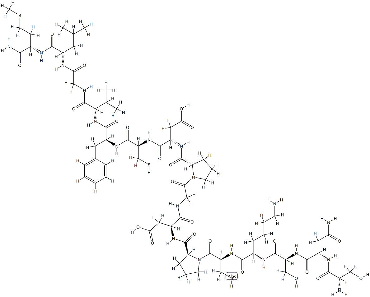 scyliorhinin II (3-18) Struktur