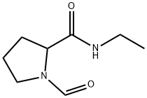 2-Pyrrolidinecarboxamide,N-ethyl-1-formyl-(9CI) Structure