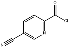 5-cyanopicolinoyl chloride,1173834-29-1,结构式