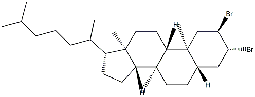 (2R,3R)-2,3-디브로모-5α-콜레스탄