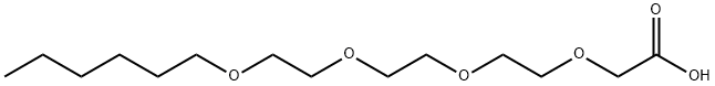 己醇聚醚-4 羧酸,117591-36-3,结构式