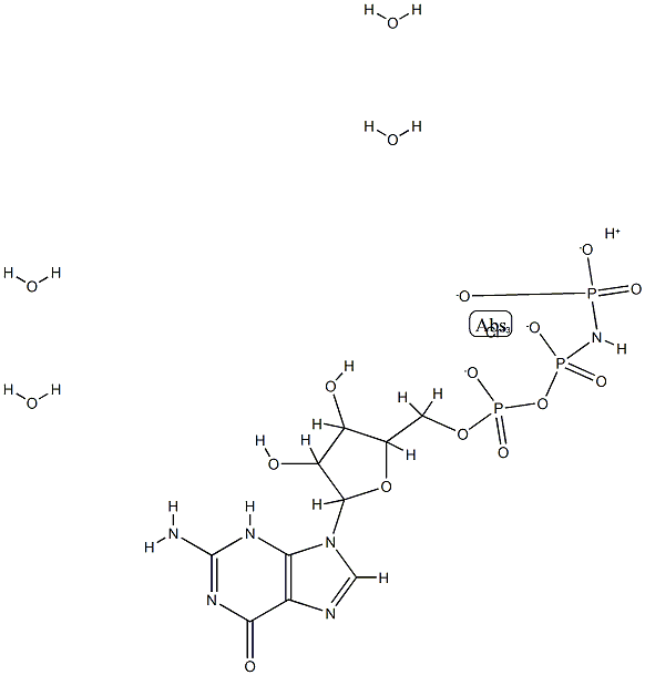 chromium (III) bidentate guanosine 5'-(beta,gamma-imido)triphosphate|