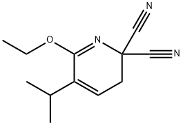 2,2(3H)-Pyridinedicarbonitrile,6-ethoxy-5-(1-methylethyl)-(9CI) 结构式