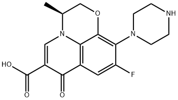 Desmethyl Levofloxacin Struktur