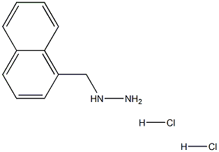 (1-萘基甲基)肼二盐酸盐, 1177306-94-3, 结构式