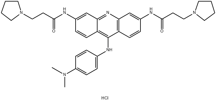 N,N′-(9-(4-(Dimethylamino)phenylamino)acridine-3,6-diyl)bis(3-(pyrrolidin-1-yl)propanamide) trihydrochloride
