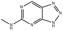 117890-88-7 v-Triazolo[4,5-d]pyrimidine, 5-methylamino- (6CI)