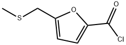 2-Furoylchloride,5-[(methylthio)methyl]-(6CI),117920-28-2,结构式