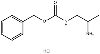 1-N-CBZ-propane-1,2-diamine-HCl 结构式