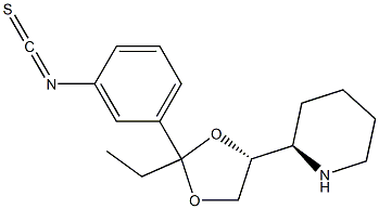etoxadrol-2-isothiocyanate 结构式