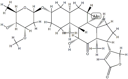 7,8-epoxysinogenin 3-methylglycosides 化学構造式