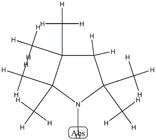 2,2,3,3,5,5-Hexamethyl-1-pyrrolidinyloxyl,118191-03-0,结构式