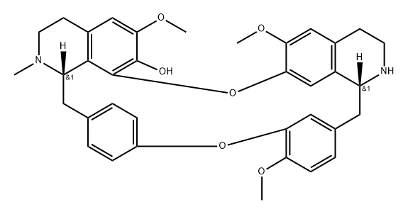 6,6',12'-Trimethoxy-2-methyloxyacanthan-7-ol,1183-76-2,结构式