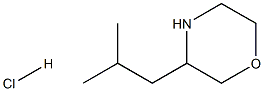 3-ISOBUTYL MORPHOLINE HYDROCHLORIDE SALT Structure
