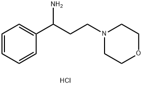 3-Morpholin-4-yl-1-phenyl-propylaminedihydrochloride Structure