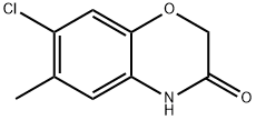 7-chloro-6-methyl-2H-1,4-benzoxazin-3(4H)-one(SALTDATA: FREE) Struktur