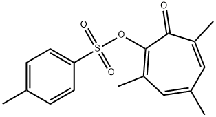 2,4,6-trimethyl-7-oxocyclohepta-1,3,5-trien-1-yl 4-methylbenzenesulfonate Structure