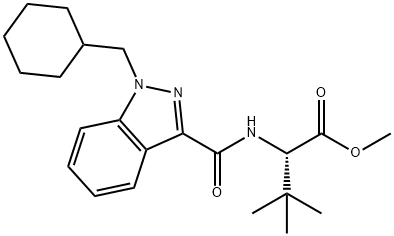 MDMB-CHMINACA 化学構造式
