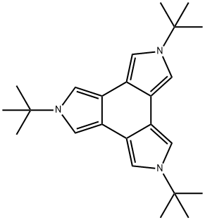 118644-10-3 2,5,8-Tri-tert-butyl-5,8-dihydro-2H-Benzo[1,2-c:3,4-c':5,6-c'']tripyrrole,