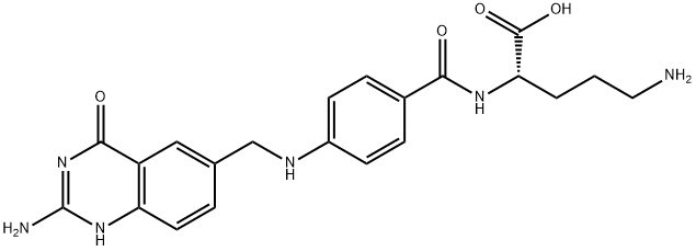 5,8-Dideazapteroylornithine Structure