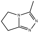 5H-Pyrrolo[2,1-c]-1,2,4-triazole,6,7-dihydro-3-methyl-(9CI) 结构式