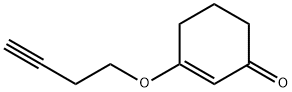 2-Cyclohexen-1-one,3-(3-butynyloxy)-(9CI),118824-34-3,结构式