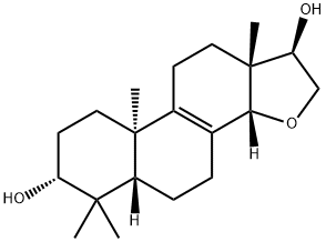ent-14,16-Epoxy-8-pimarene-3,15-diol Struktur