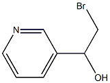 2-溴-1-(吡啶-3-基)乙烷-1-醇,118838-57-6,结构式