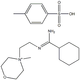 N-cyclohexyl-N'-2-morpholinoethyl-carbodiimide-methyl-4-toluolsulfonate Structure