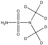 1,1-DIMETHYL-D6-SULFAMIDE 结构式