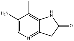 6-AMino-7-Methyl-4-aza-2-oxindole Structure