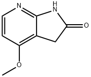4-Methoxy-7-aza-2-oxindole Struktur